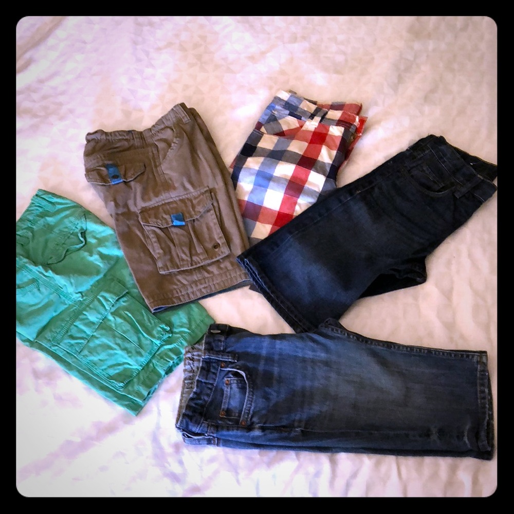 Kids cargo shorts
